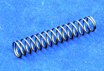 Oil relief valve spring