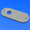 Steering column floor foam gasket