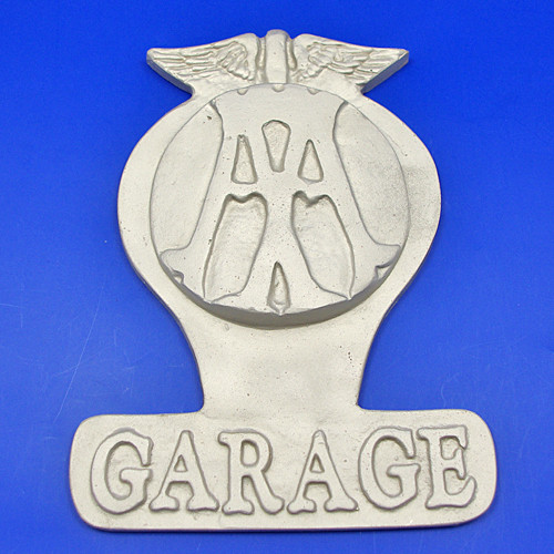 AA garage aluminium sign