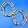 Front brake shoe set 8 inch