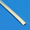 Windscreen filler/locking strip - 'Chrome' finish plastic