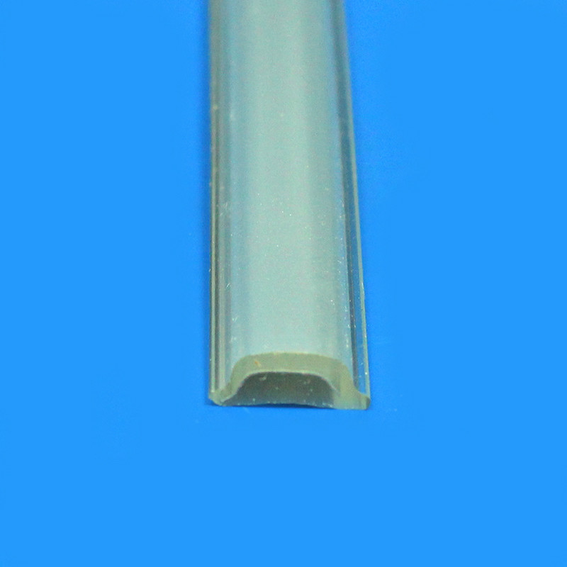 Windscreen filler/locking strip - 'Chrome' finish plastic