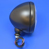 7" Black headlamps (PAIR) - WITH side lights, equivalent to S700