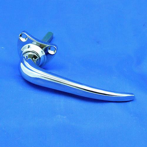 Exterior door handle - Heart shaped escutcheon, MG, Morris etc - Non locking