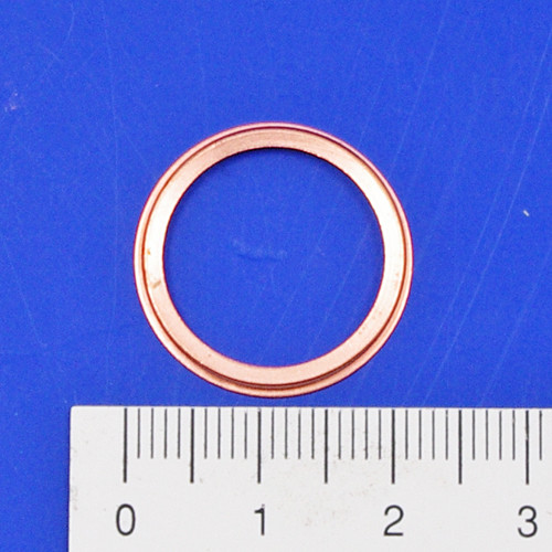 Folded copper washer - 3/8