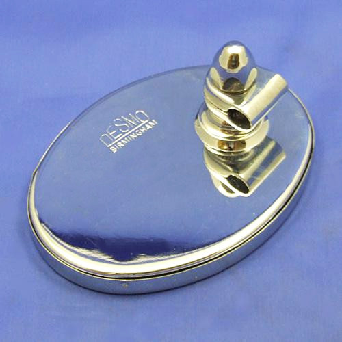 Oval rear view mirror -  3/8
