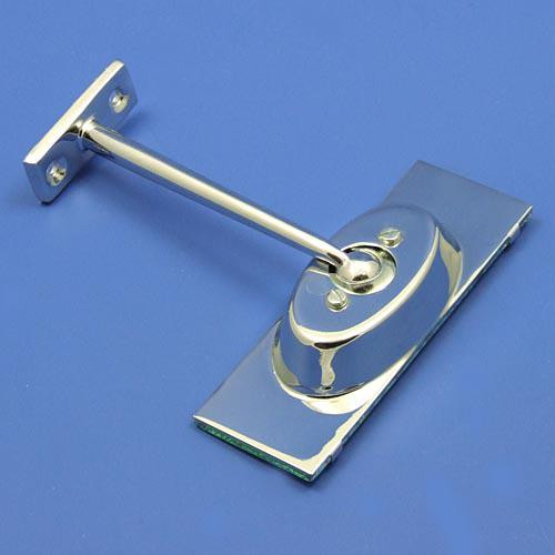 Rear view mirror - Dash mounted, XK120 type - Long stem