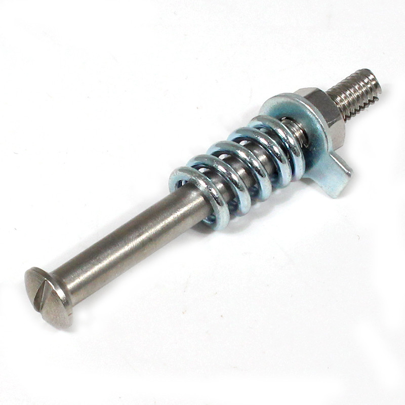 Door hinge pin, tag, spring and nut - For 51mm self-aligning hinge