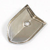 Chrome shield ornament
