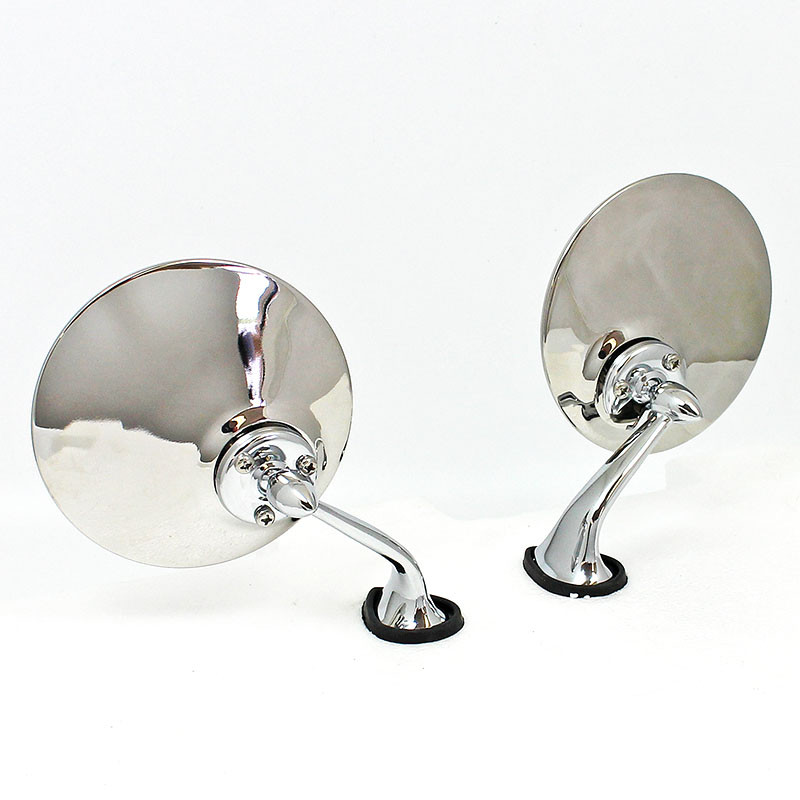 Rear view mirror - Equivalent to the Lucas 406 model - FLAT glass (PAIR)