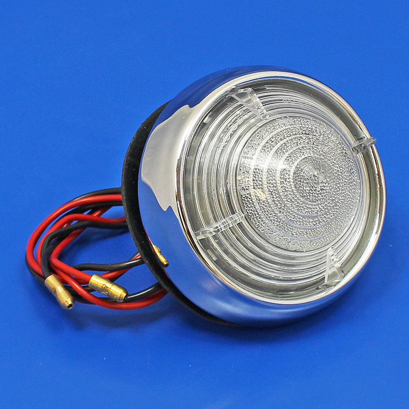 L539 lamp type with clear lens - single contact bulb holder for side lamp or indicator
