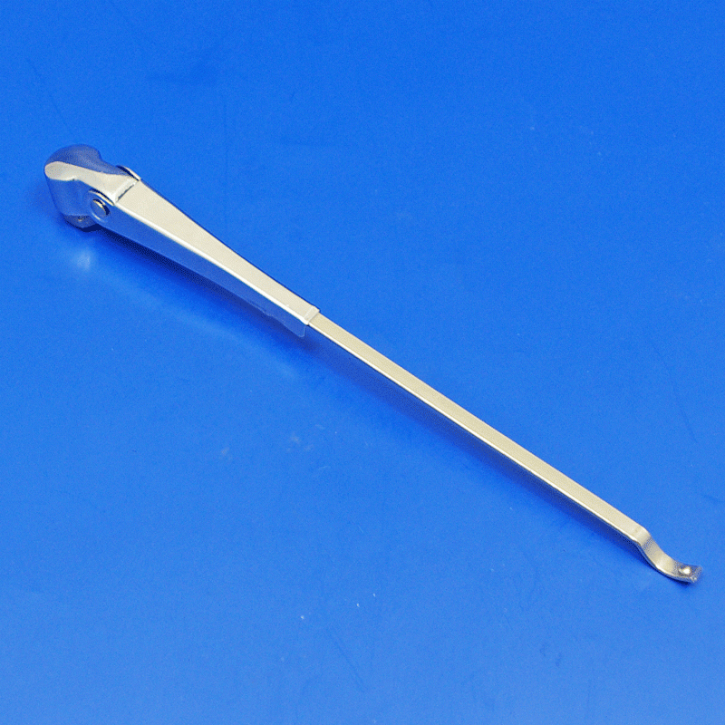 Wiper arm - Post war pattern, chrome, to suit 3/16