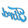 Chrome Vintage "Ford" Script Emblem