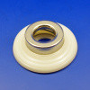 Moulded plastic escutcheon