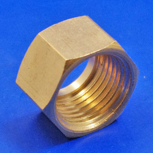 Solder type fitting nut - 1/2