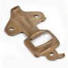 Bonnet catch plate - Cast bronze