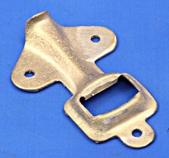 Bonnet catch plate - Cast bronze