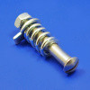 Door hinge pin, tag, spring and nut - For 38mm self-aligning hinge