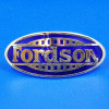 Fordson enamel badge blue