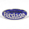 Fordson enamel badge blue