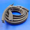 Weatherstrip/sponge door header seal