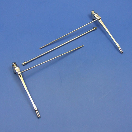 Tandem wiper assembly - Pre-war pattern, chrome or nickel finish