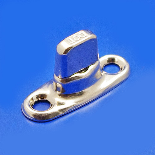 Turnbutton fastener - Single height, nickel