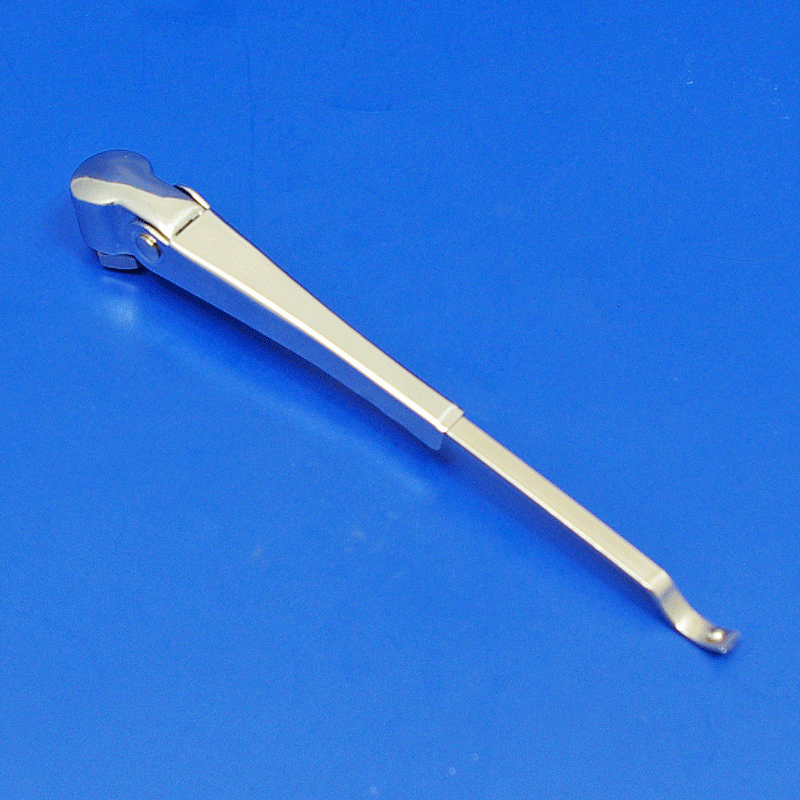 Wiper arm - Post war pattern, chrome, to suit 3/16