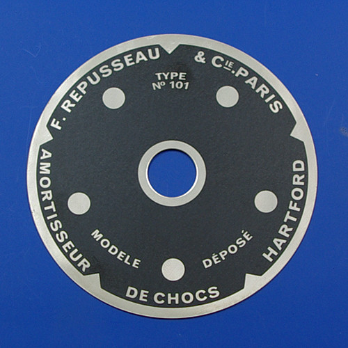 F Repusseau indicator dial - 101