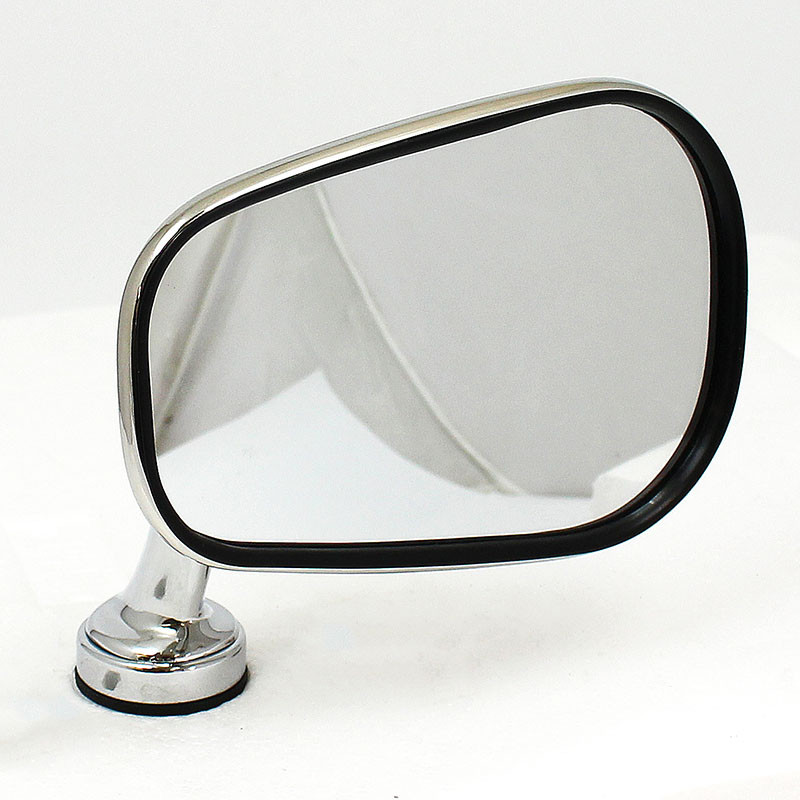 Swing back mirror - 126mm x 85mm 'Oval' head - Oval head with SHORT arm