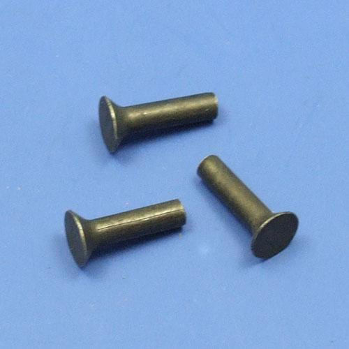 Rivet pack for brass frction discs