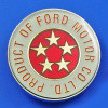 Ford Anglia deluxe badge roundel