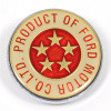 Ford Anglia deluxe badge roundel